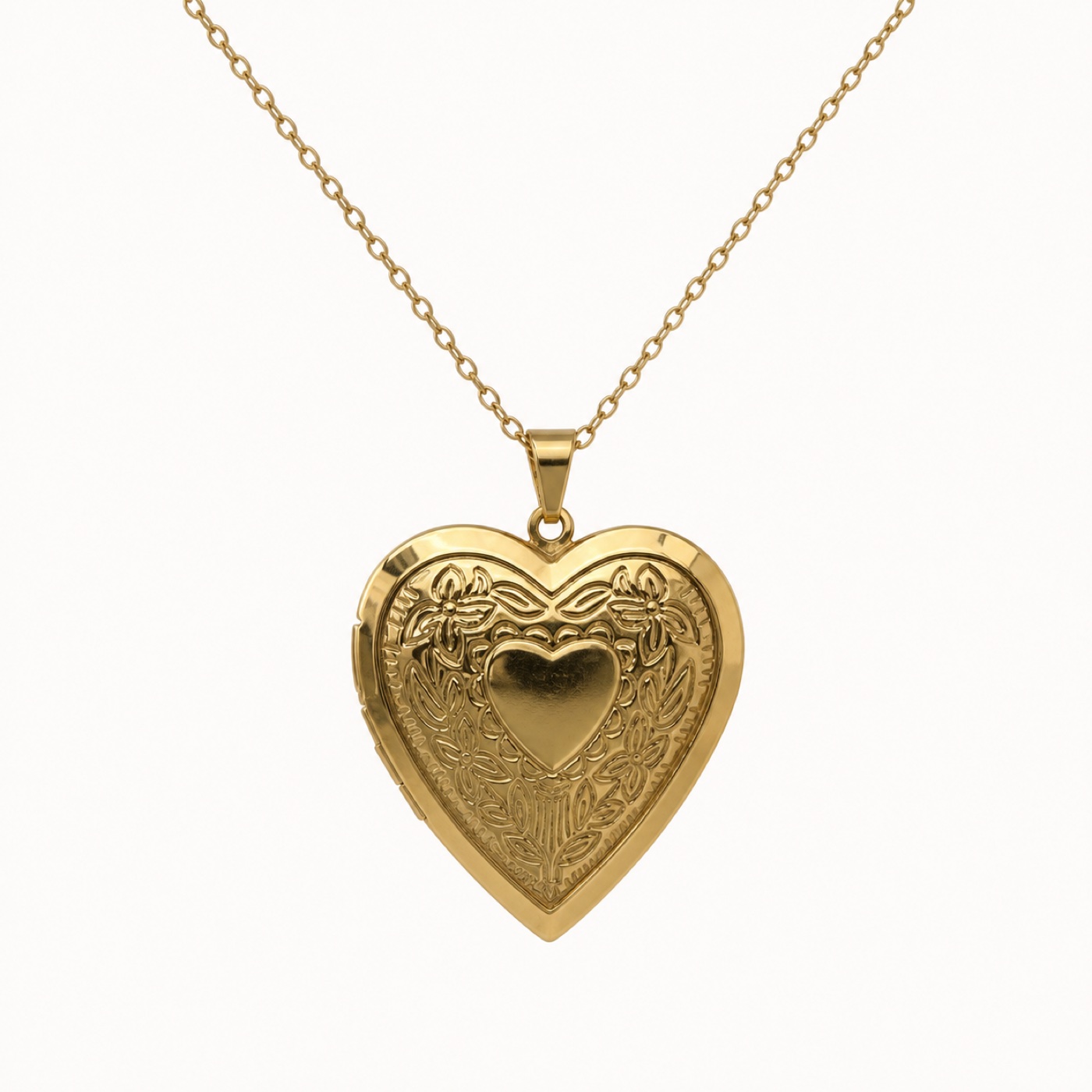 Relicario corazón grabado AxiPrint
